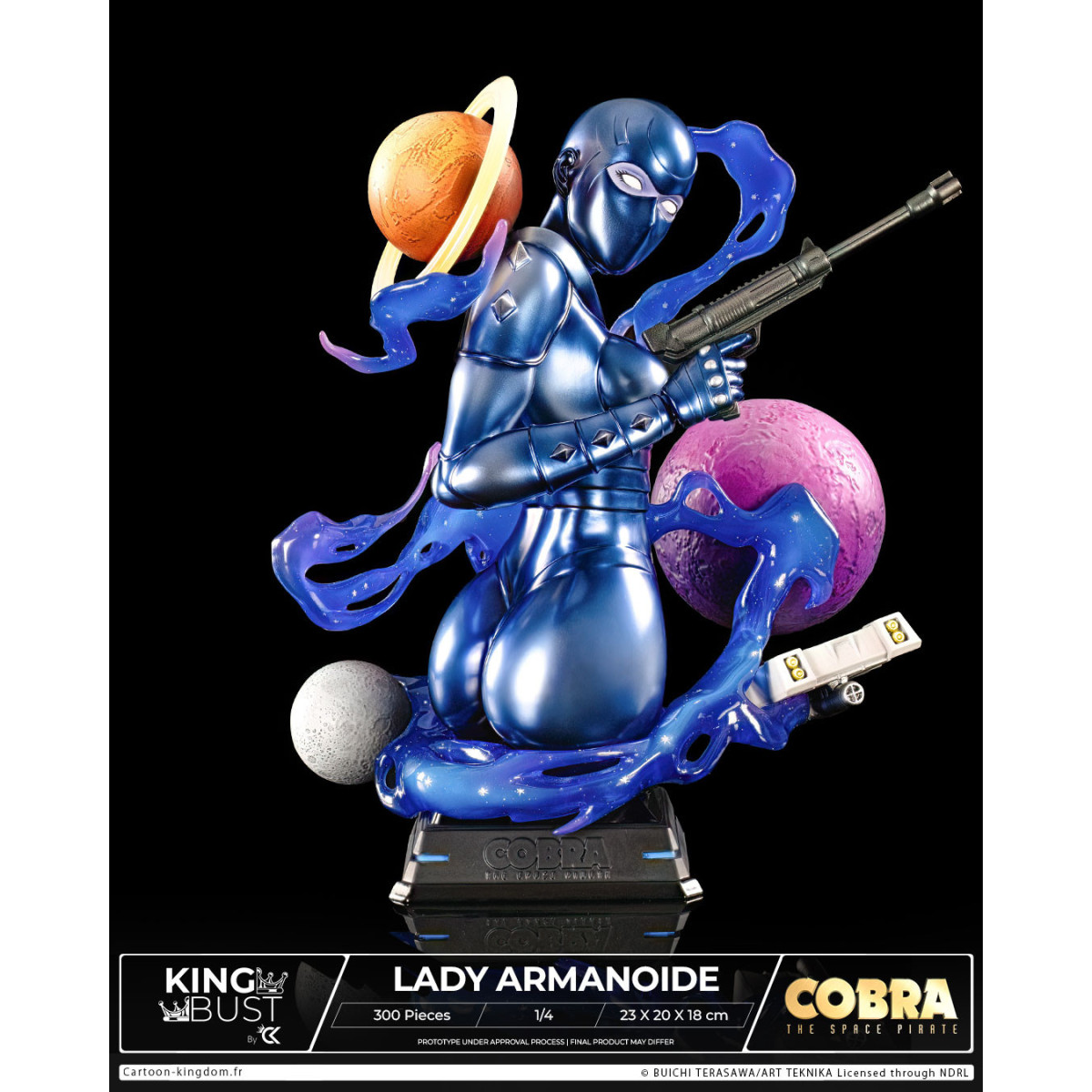 Cartoon Kingdom - König Büste Dame Armanoid 1/4 - COBRA - Limitierte Auflage