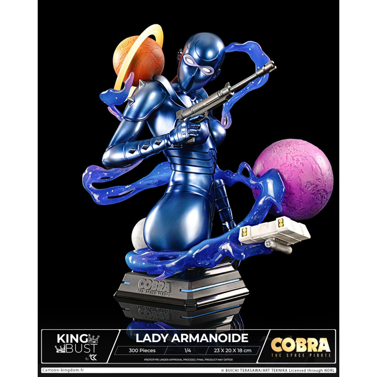 Cartoon Kingdom - König Büste Dame Armanoid 1/4 - COBRA - Limitierte Auflage