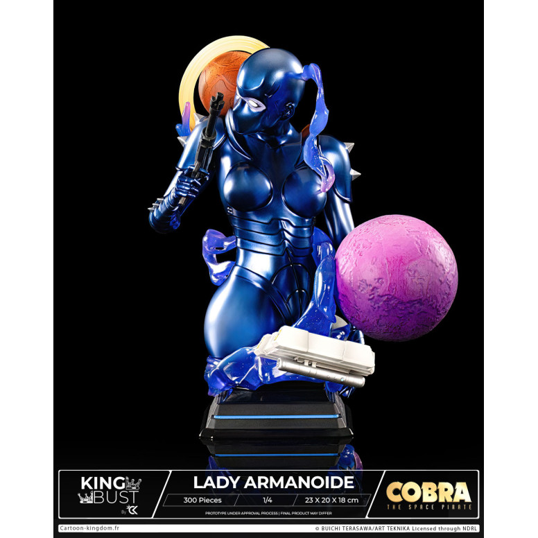 Cartoon Kingdom - König Büste Dame Armanoid 1/4 - COBRA - Limitierte Auflage