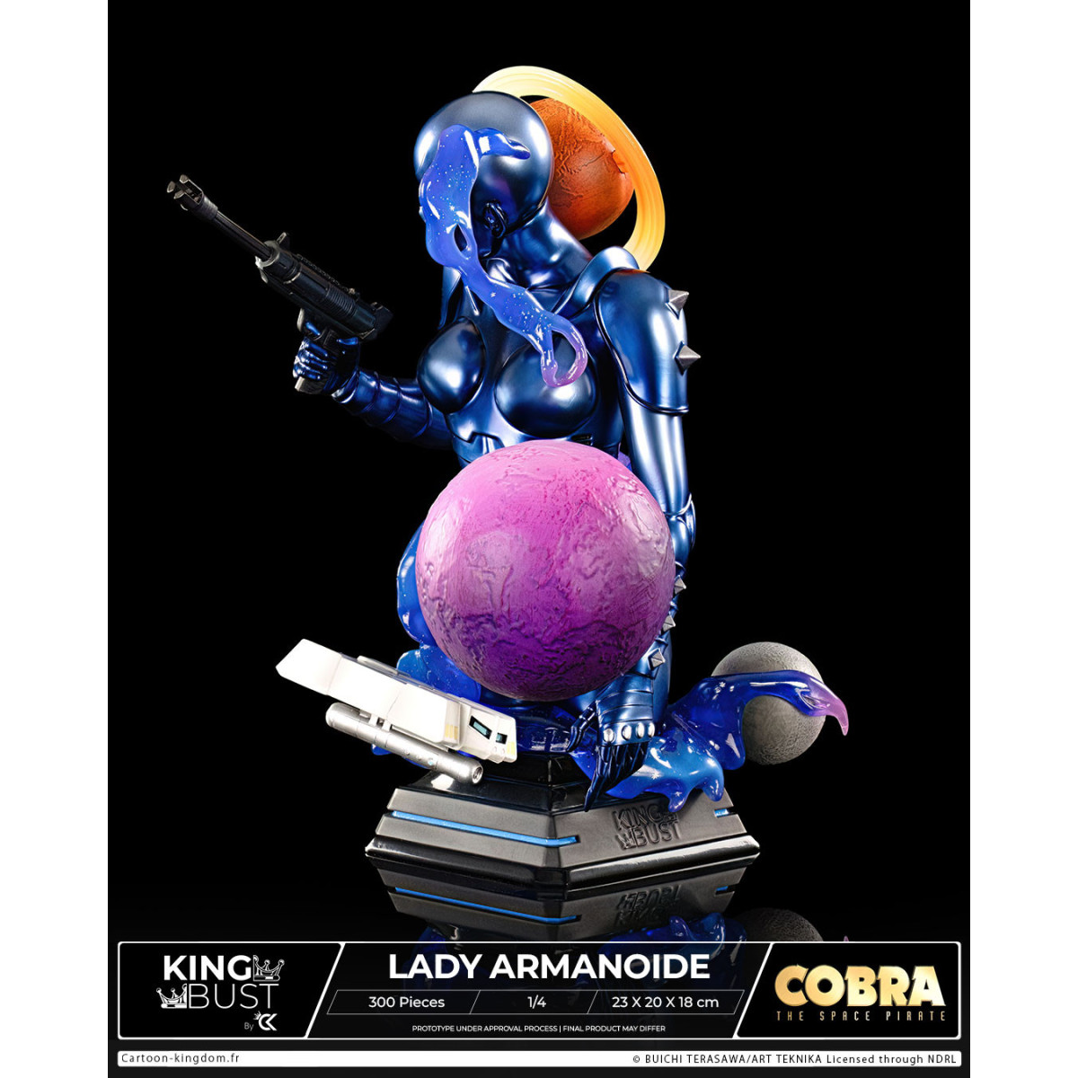 Cartoon Kingdom - König Büste Dame Armanoid 1/4 - COBRA - Limitierte Auflage