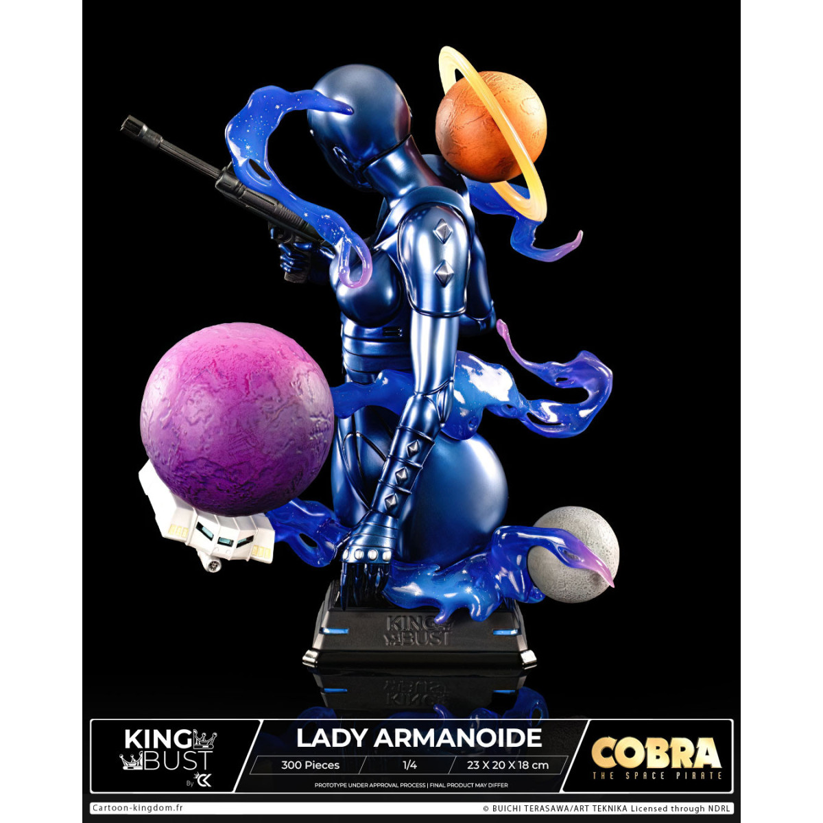 Cartoon Kingdom - König Büste Dame Armanoid 1/4 - COBRA - Limitierte Auflage
