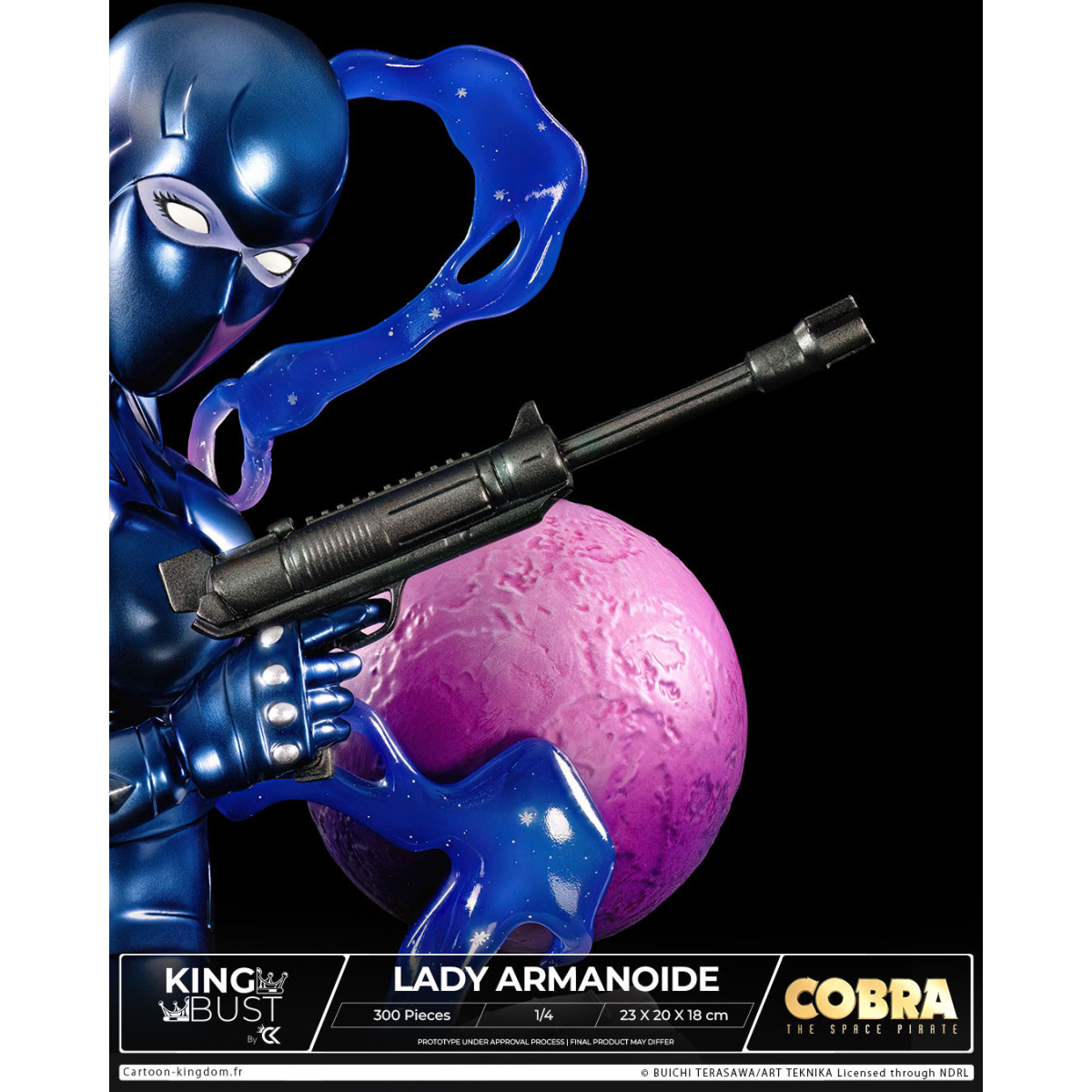 Cartoon Kingdom - König Büste Dame Armanoid 1/4 - COBRA - Limitierte Auflage