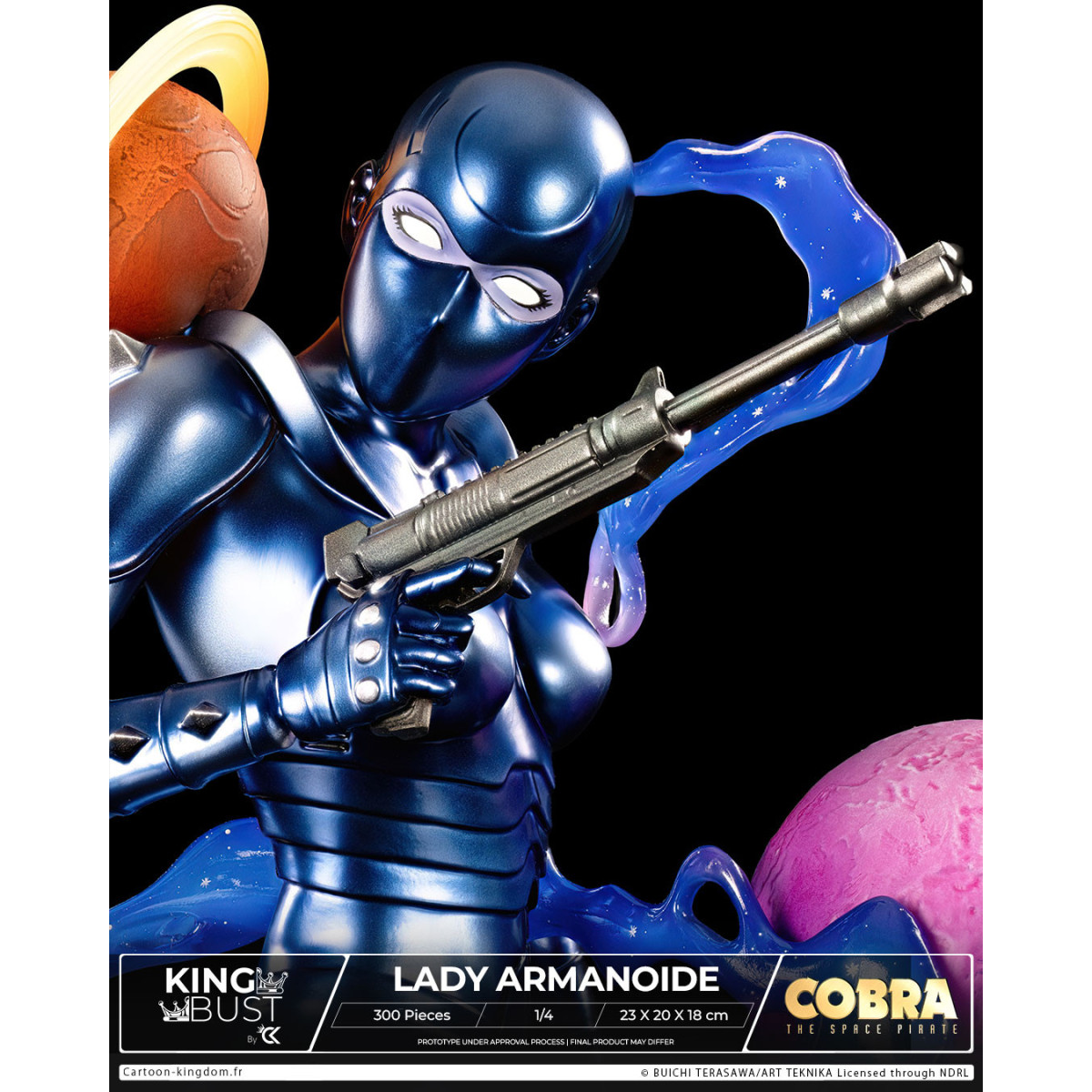 Cartoon Kingdom - König Büste Dame Armanoid 1/4 - COBRA - Limitierte Auflage