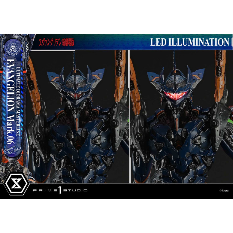 Prime 1 Studio Rebuild of Evangelion - Mark.06 Bonus Version (Konzept von Josh Nizzi) Ultimate Diorama Masterline