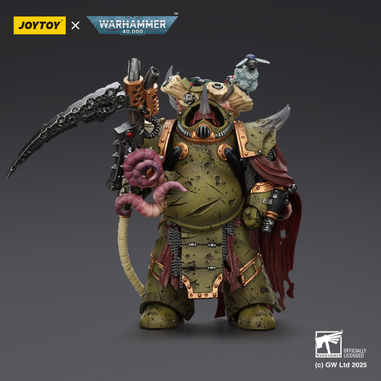 Joytoy - Death Guard - Deathshroud Terminator 2 mit Manreaper und Plaguespurter Gauntlets 1/18 - Warhammer 40k