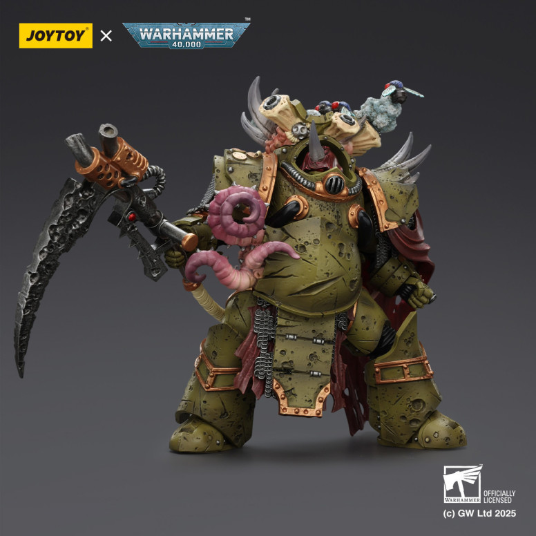 Joytoy - Death Guard - Deathshroud Terminator 2 mit Manreaper und Plaguespurter Gauntlets 1/18 - Warhammer 40k