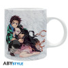 ABYstyle - Dämonenjäger - Becher 320 ml - Tanjiro & Nezuko