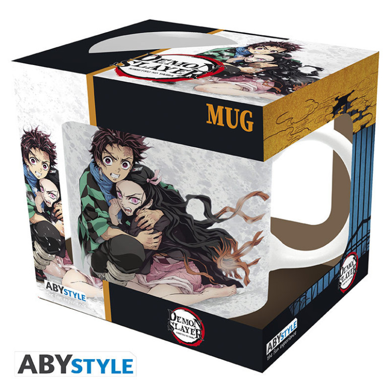 ABYstyle - Dämonenjäger - Becher 320 ml - Tanjiro & Nezuko