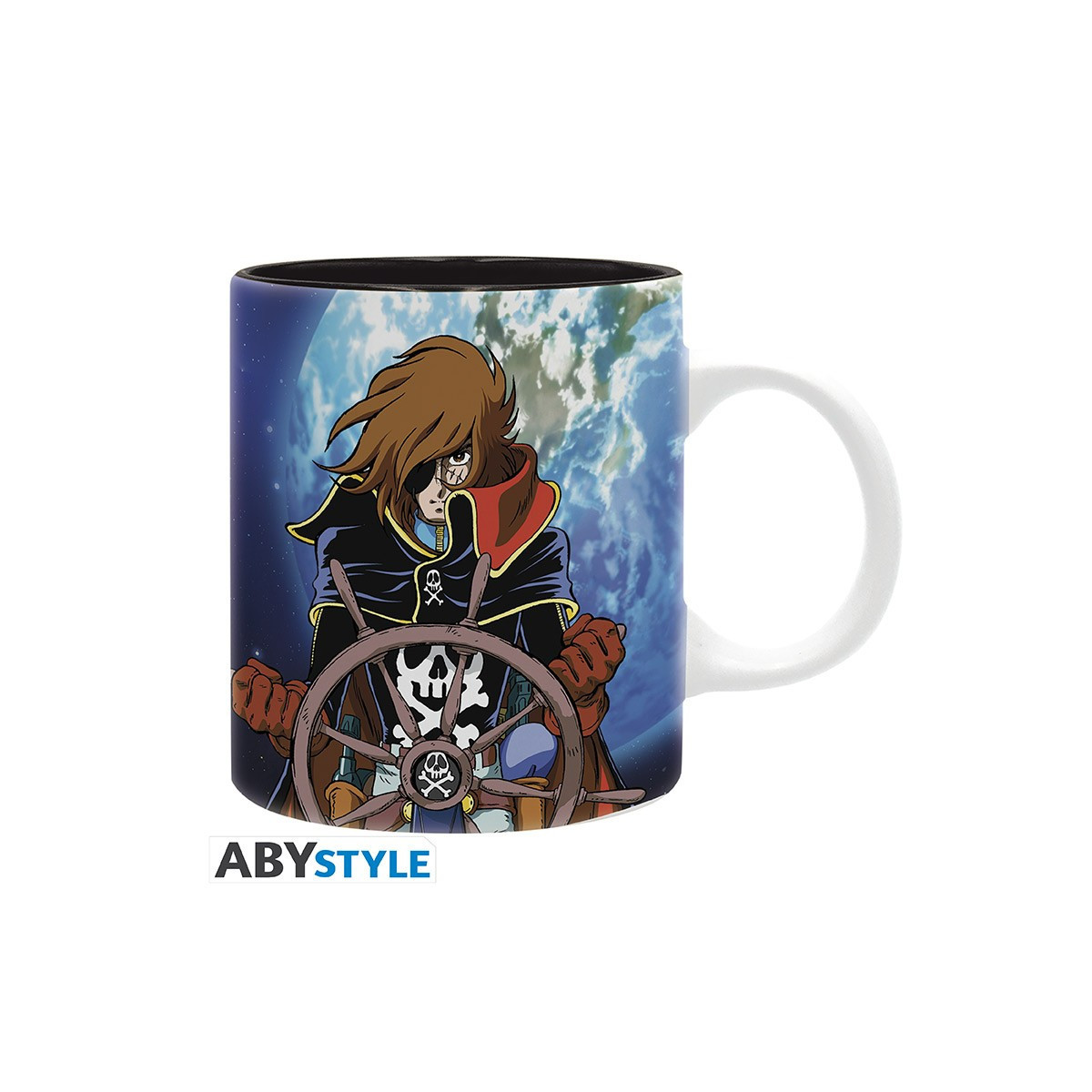 ABYstyle - Albator - Becher 320 ml - Albator & Schiff - Captain Harlock Space Pirate