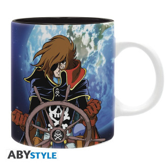 ABYstyle - Albator - Becher 320 ml - Albator & Schiff - Captain Harlock Space Pirate