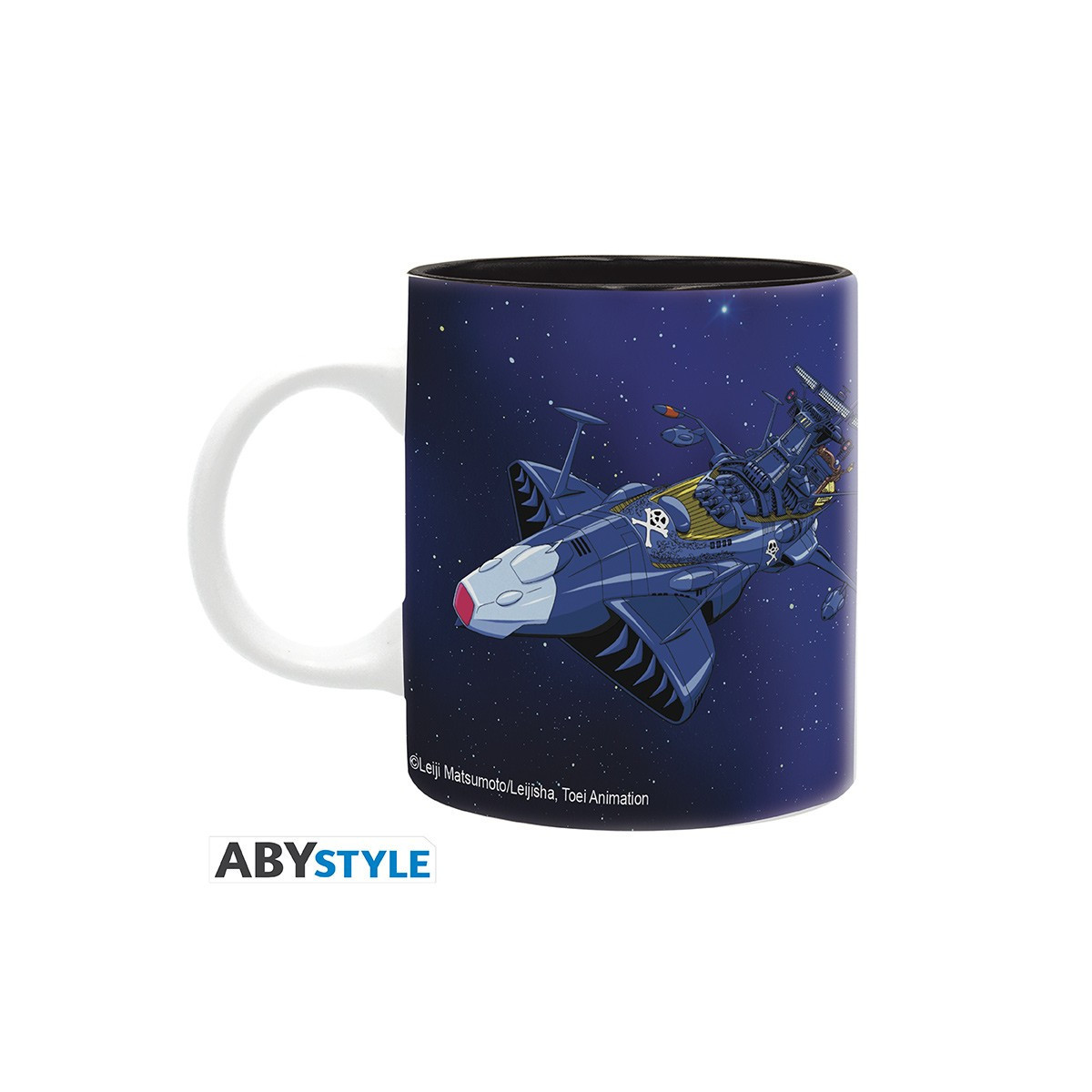 ABYstyle - Albator - Becher 320 ml - Albator & Schiff - Captain Harlock Space Pirate