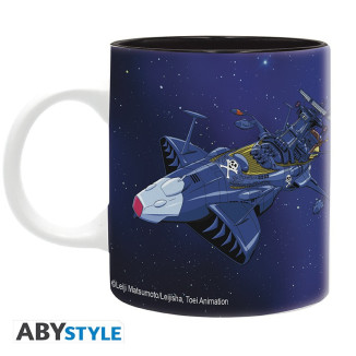 ABYstyle - Albator - Becher 320 ml - Albator & Schiff - Captain Harlock Space Pirate