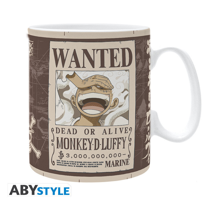 ABYstyle - One Piece - Becher 460 ml - Luffy Gesucht