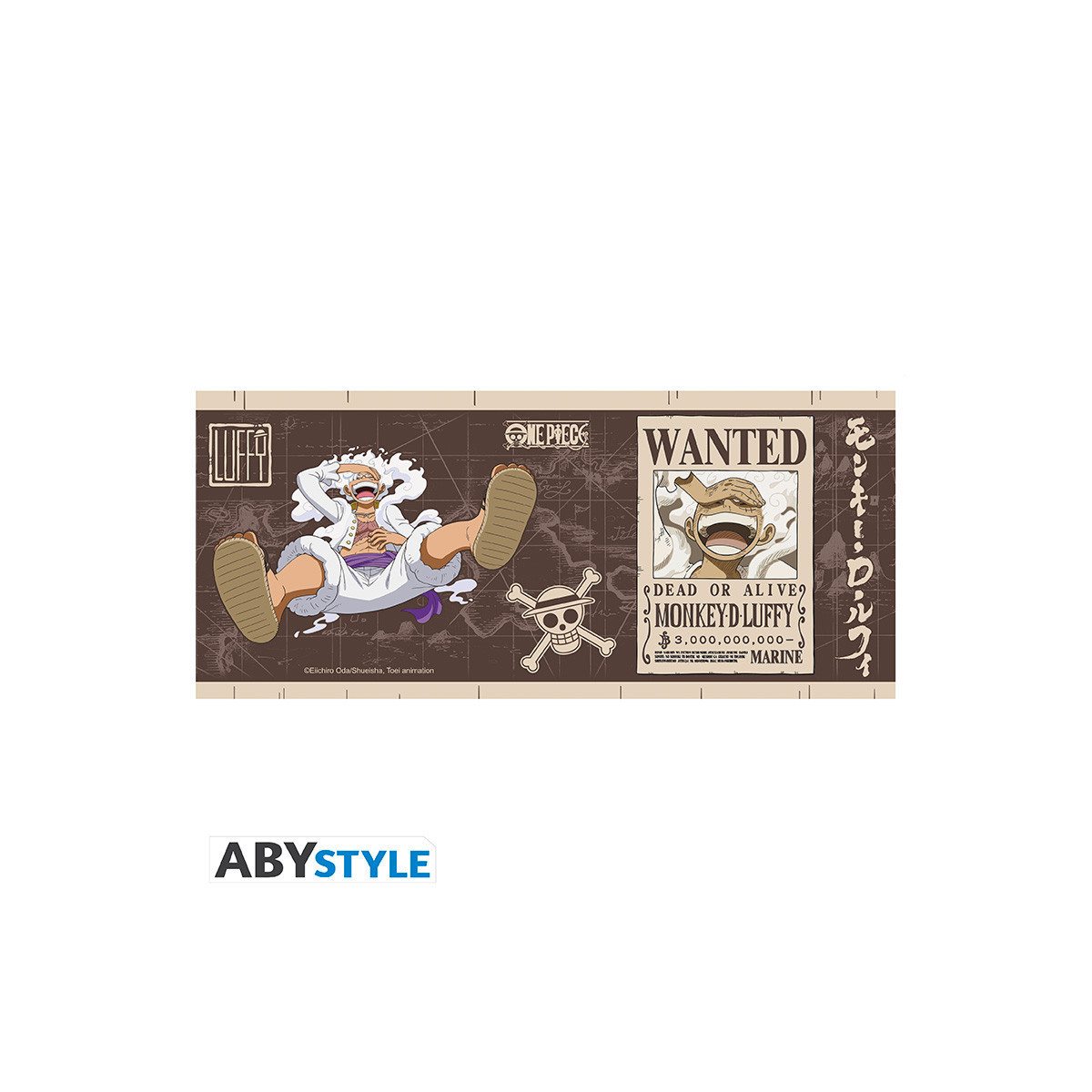 ABYstyle - One Piece - Becher 460 ml - Luffy Gesucht