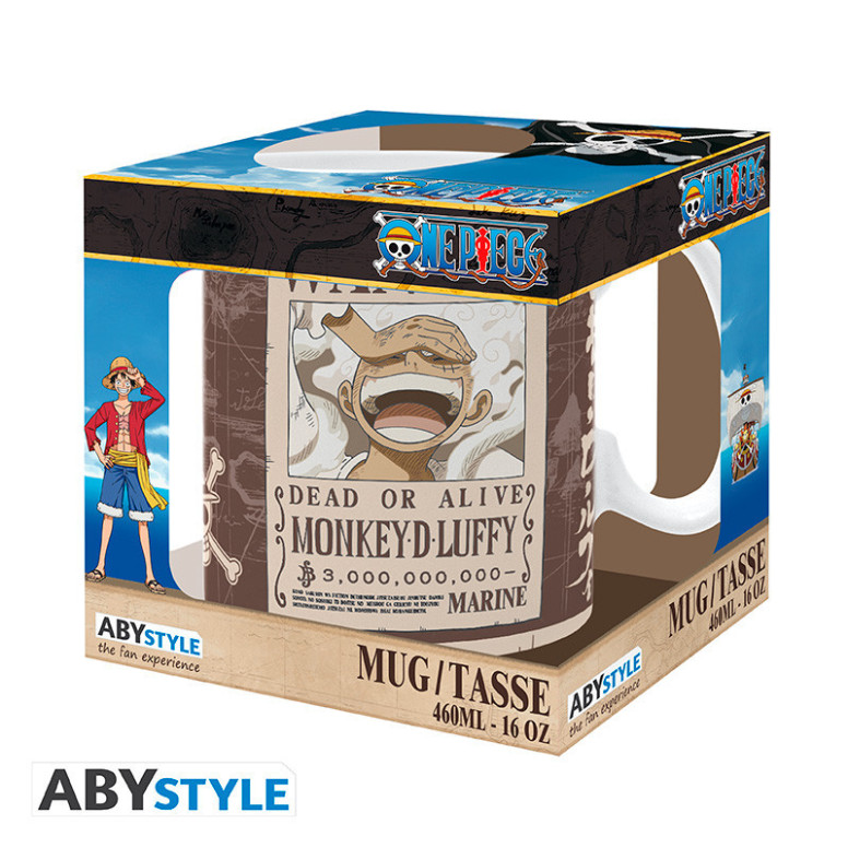 ABYstyle - One Piece - Becher 460 ml - Luffy Gesucht