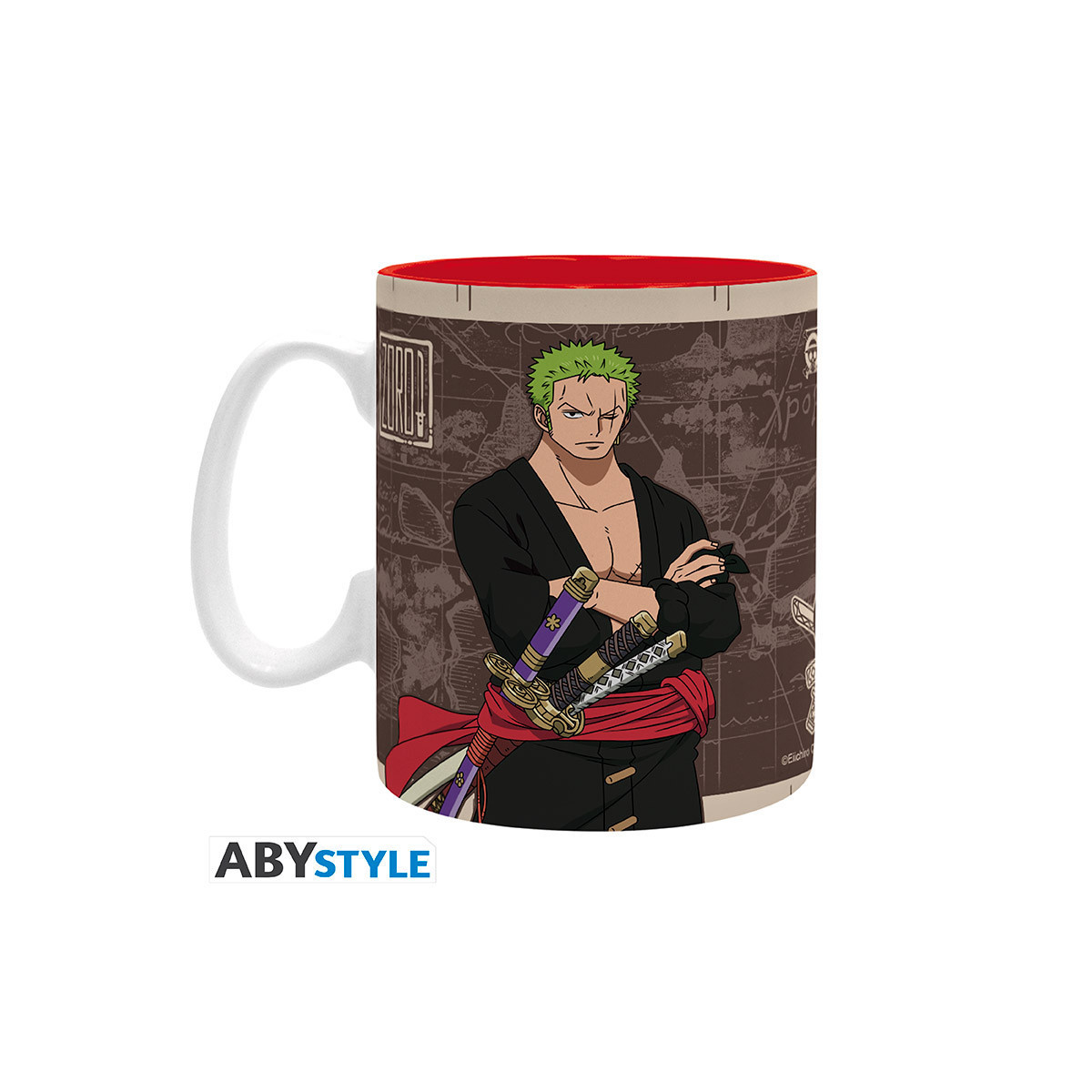ABYstyle - Ein Stück - Becher 460 ml - Zoro Gesucht