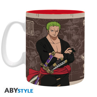 ABYstyle - Ein Stück - Becher 460 ml - Zoro Gesucht