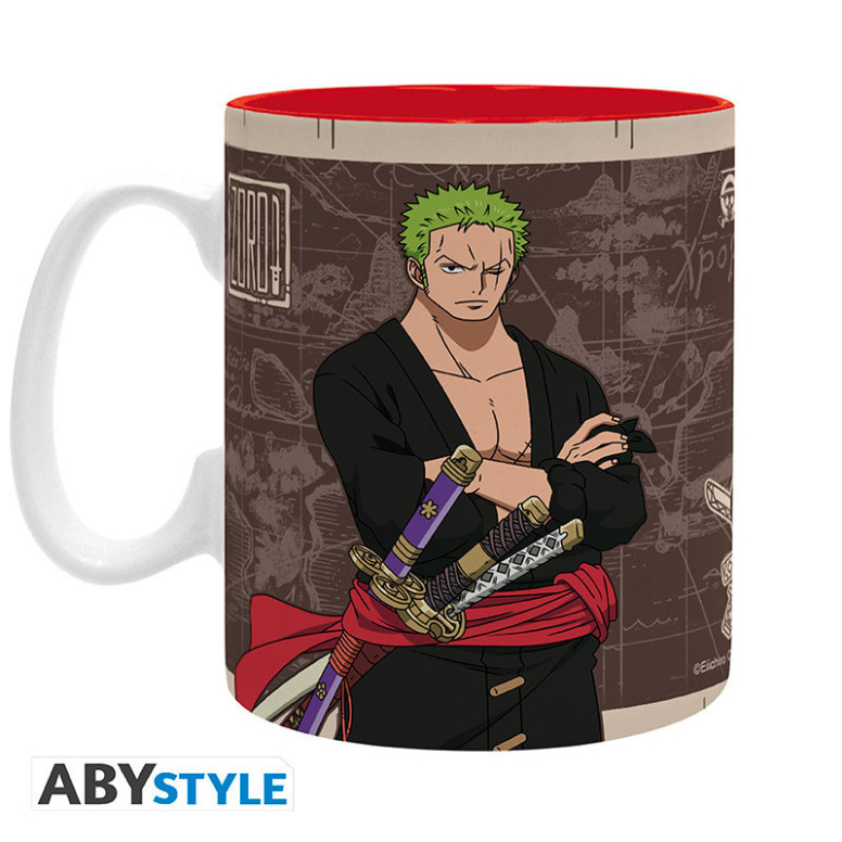 ABYstyle - Ein Stück - Becher 460 ml - Zoro Gesucht