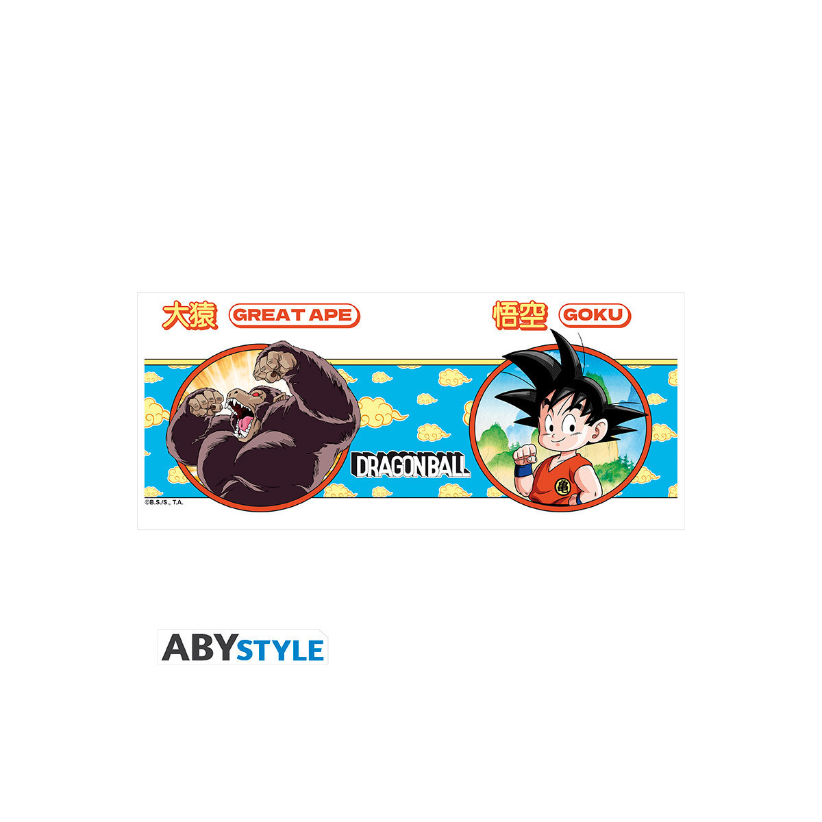 ABYstyle - Dragon Ball - Becher 320 ml - Goku & Oozaru