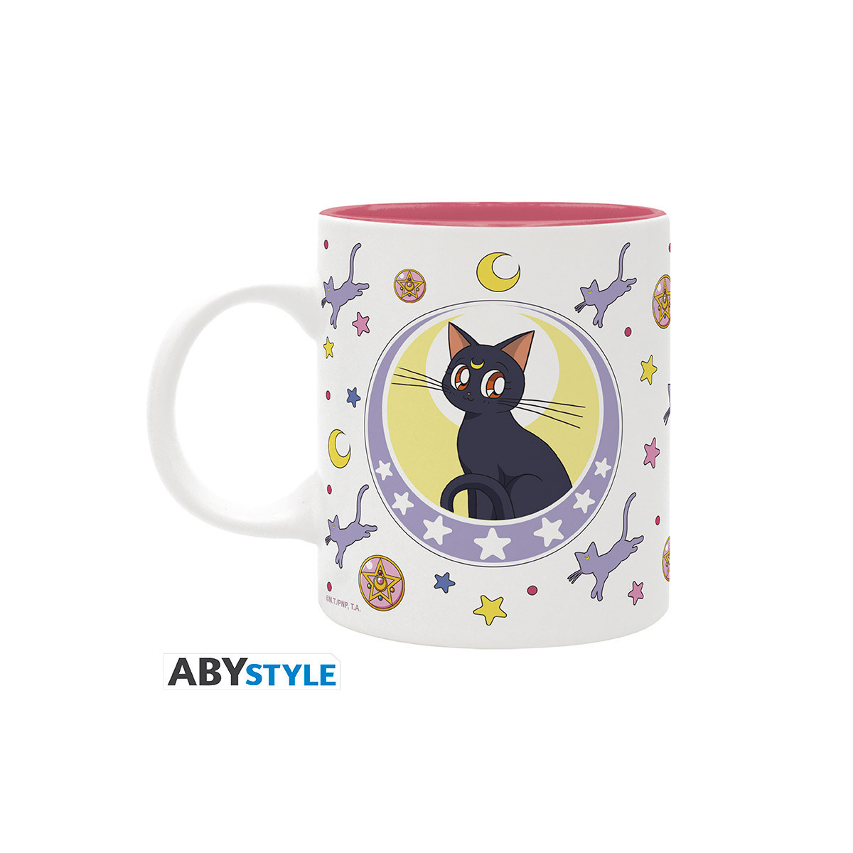 ABYstyle - Sailor Moon - Becher 320 ml - Sailor Moon & Luna Aufnäher
