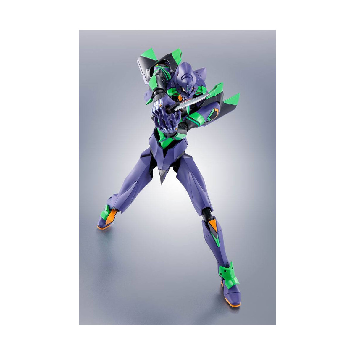 Bandai The Robot Spirits Evangelion - Seite EVA Evangelion Test Type-01 + Speer von Cassius Erneuerung Farbe Edition Reissue