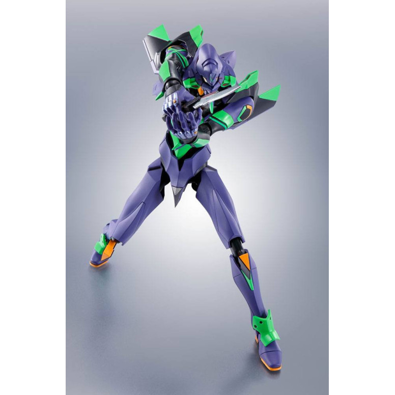 Bandai The Robot Spirits Evangelion - Seite EVA Evangelion Test Type-01 + Speer von Cassius Erneuerung Farbe Edition Reissue