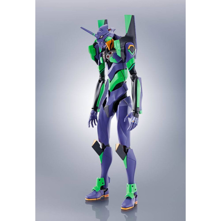 Bandai The Robot Spirits Evangelion - Seite EVA Evangelion Test Type-01 + Speer von Cassius Erneuerung Farbe Edition Reissue
