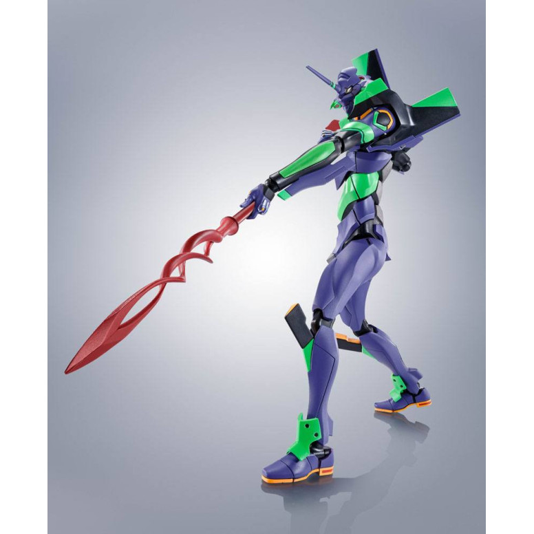 Bandai The Robot Spirits Evangelion - Seite EVA Evangelion Test Type-01 + Speer von Cassius Erneuerung Farbe Edition Reissue