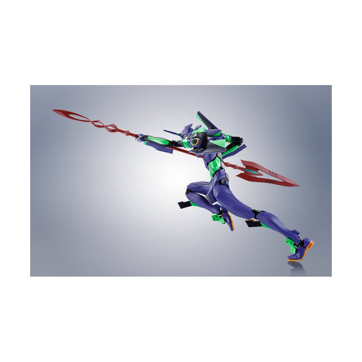 Bandai The Robot Spirits Evangelion - Seite EVA Evangelion Test Type-01 + Speer von Cassius Erneuerung Farbe Edition Reissue