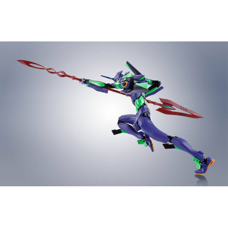 Bandai The Robot Spirits Evangelion - Seite EVA Evangelion Test Type-01 + Speer von Cassius Erneuerung Farbe Edition Reissue
