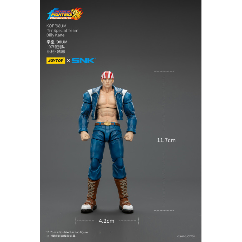 Joytoy X SNK- The King of Fighters 98 UM - Billy Kane - Spezialteam