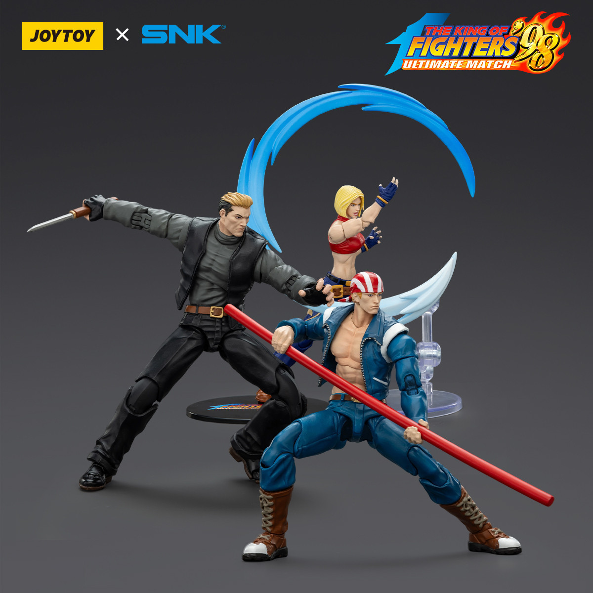 Joytoy X SNK- The King of Fighters 98 UM - Blue Mary - Spezialteam