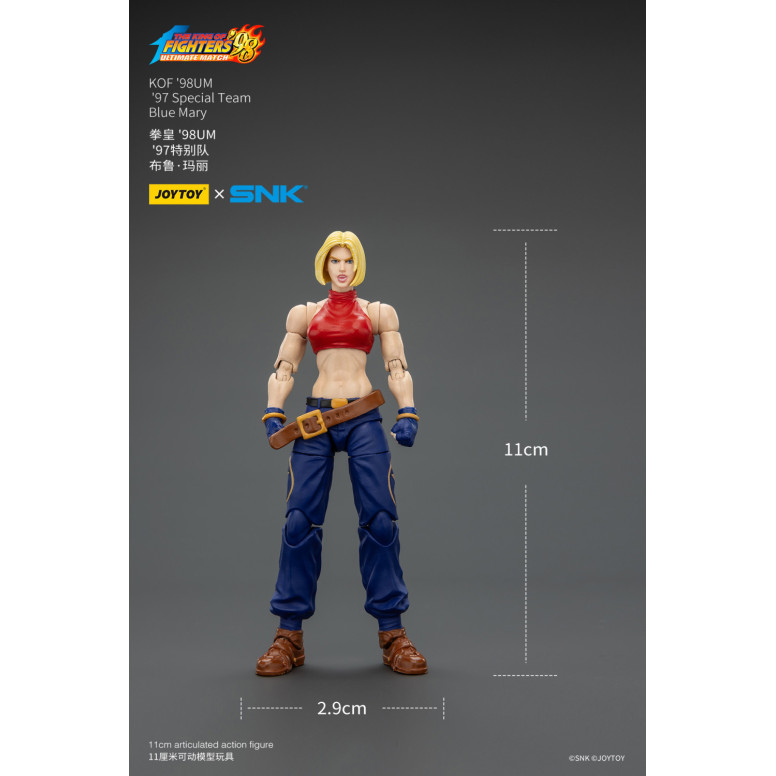 Joytoy X SNK- The King of Fighters 98 UM - Blue Mary - Spezialteam