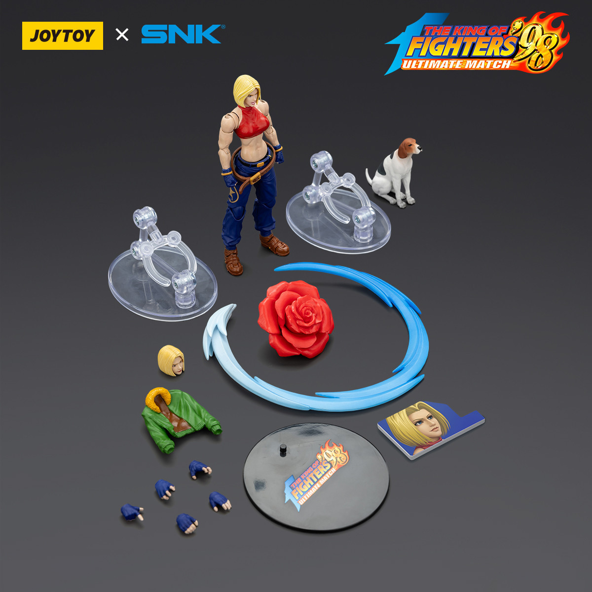 Joytoy X SNK- The King of Fighters 98 UM - Blue Mary - Spezialteam