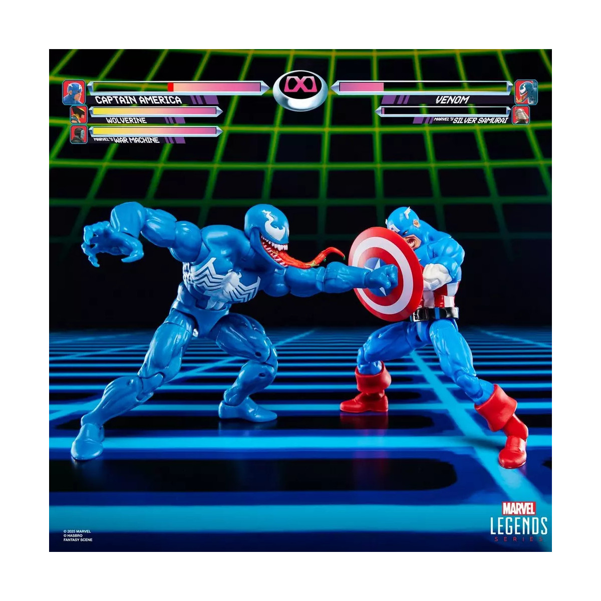 Hasbro Marvel Legends Serie Gamerverse - Captain America gegen Venom