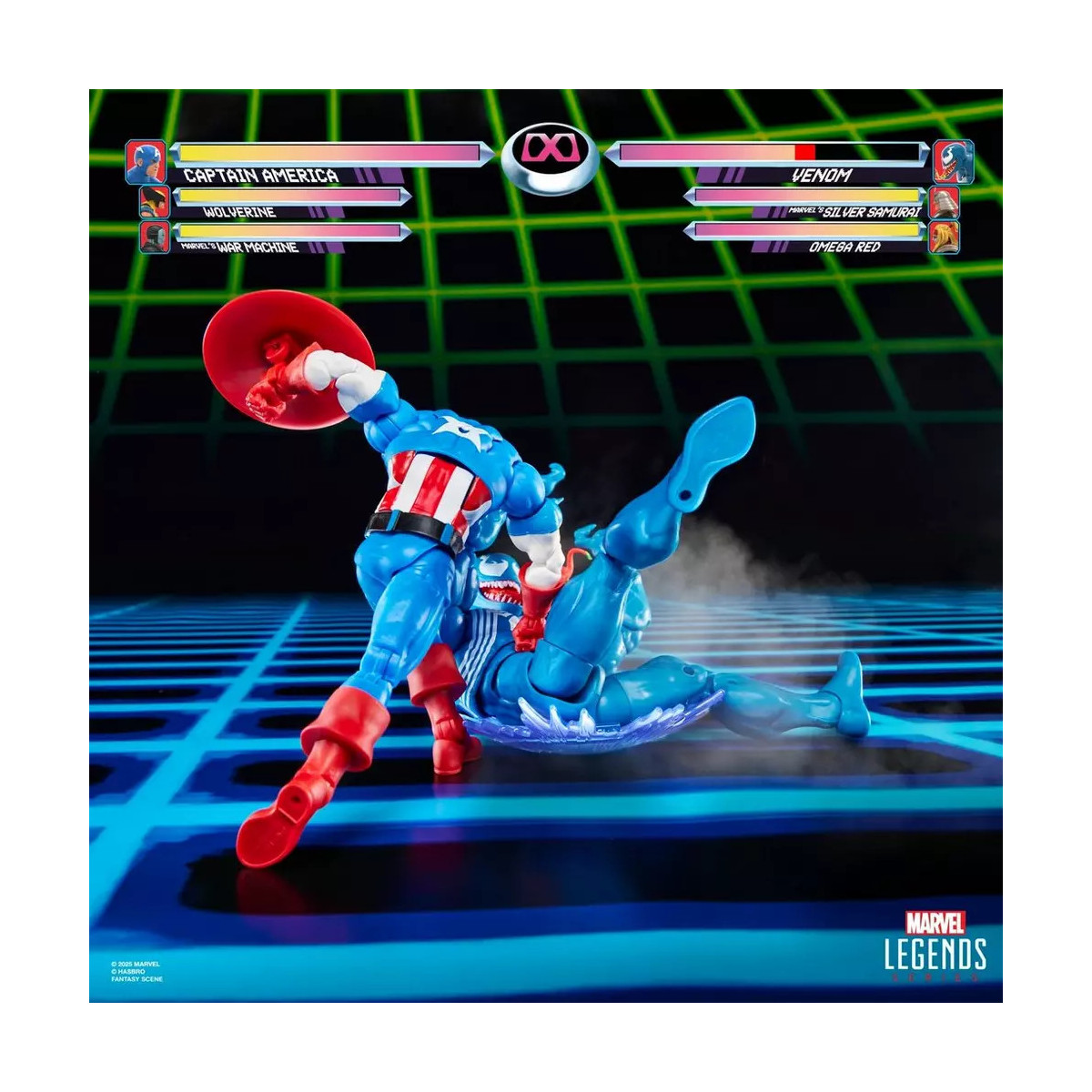 Hasbro Marvel Legends Serie Gamerverse - Captain America gegen Venom
