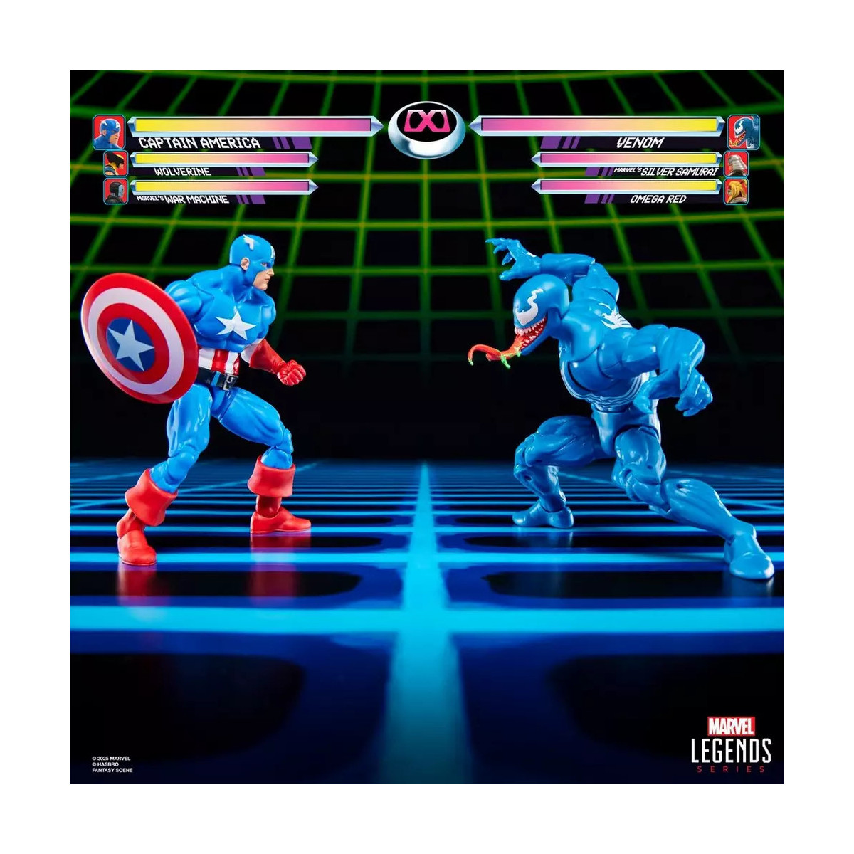 Hasbro Marvel Legends Serie Gamerverse - Captain America gegen Venom