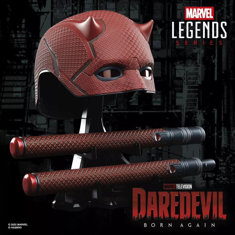 Hasbro - Daredevil: Born Again Baton und Maske 1/1 - Marvel Legends Serie
