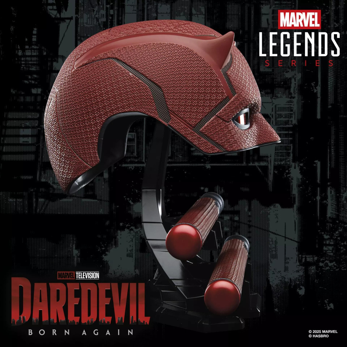 Hasbro - Daredevil: Born Again Baton und Maske 1/1 - Marvel Legends Serie