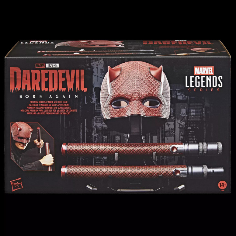 Hasbro - Daredevil: Born Again Baton und Maske 1/1 - Marvel Legends Serie