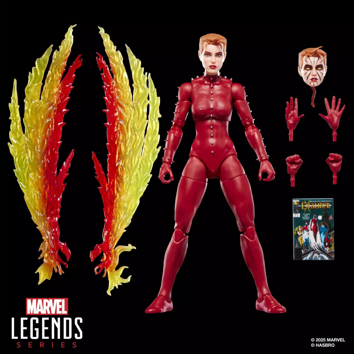 Marvel Legends Serie - Phoenix (Rachel Summers) Mini Comics Welle 2