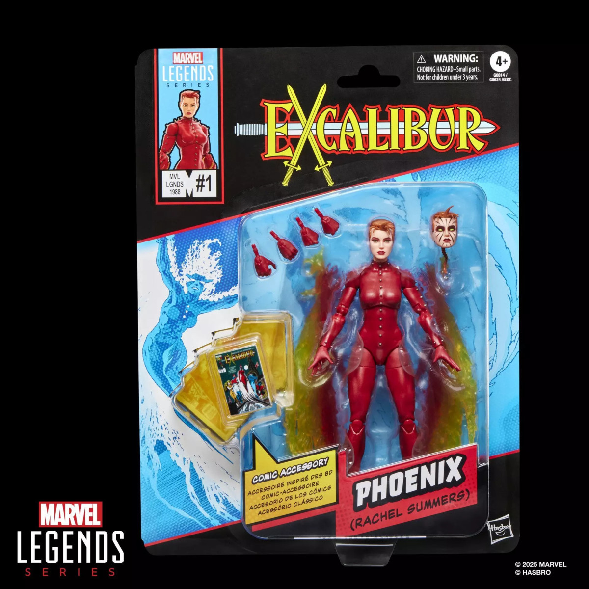 Marvel Legends Serie - Phoenix (Rachel Summers) Mini Comics Welle 2