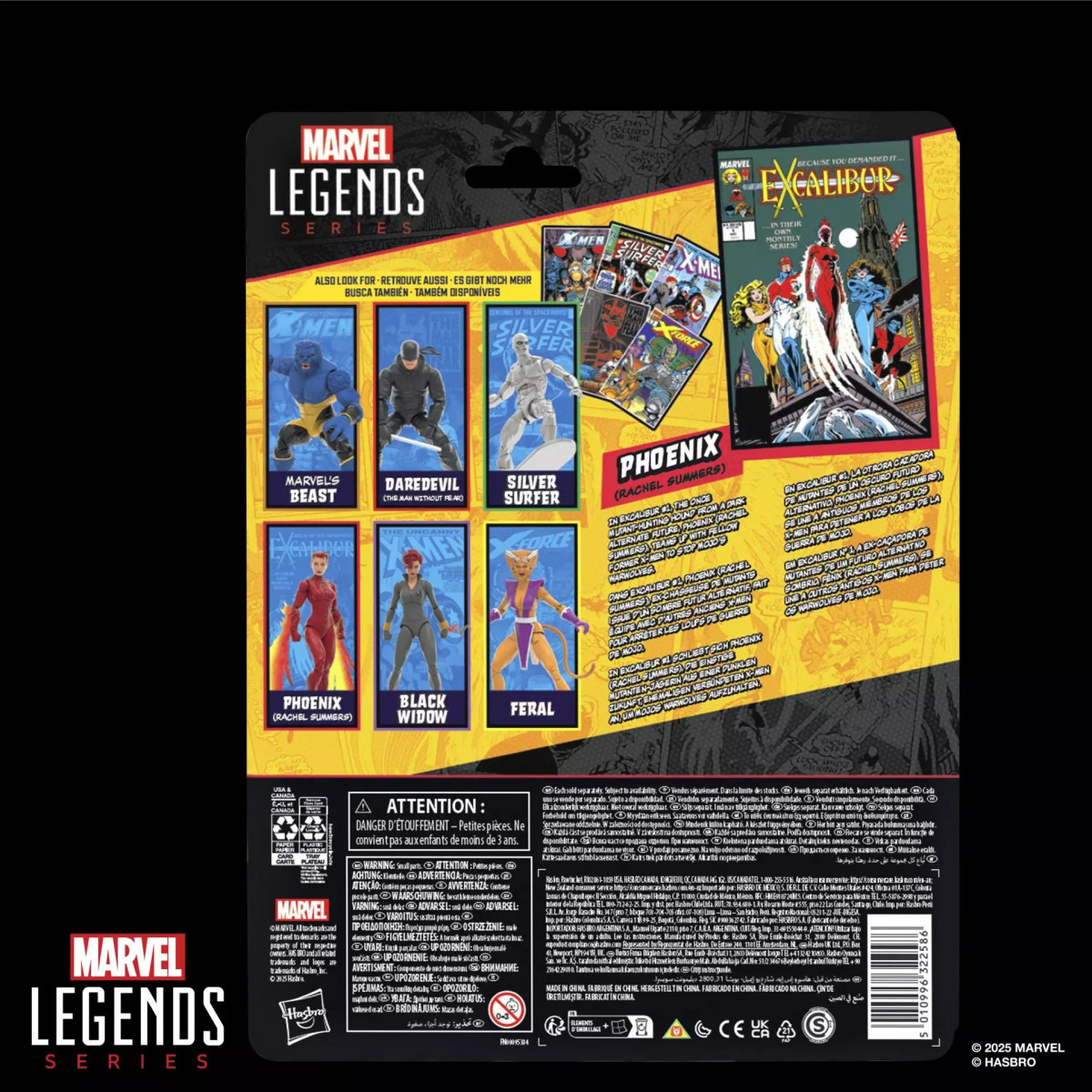 Marvel Legends Serie - Phoenix (Rachel Summers) Mini Comics Welle 2