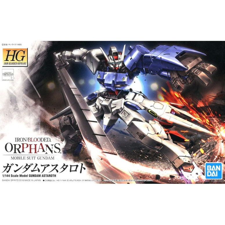Bandai - Gunpla - Gundam 1/144 HG - ASW-G-29 GUNDAM ASTAROTH - Mobile Suit Gundam: Iron-Blooded Orphans