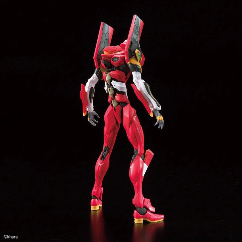 Bandai Modell-Bausatz 1/144 RG - Neon Genesis Evangelion Produktionsmodell 02 - Eva Einheit 02