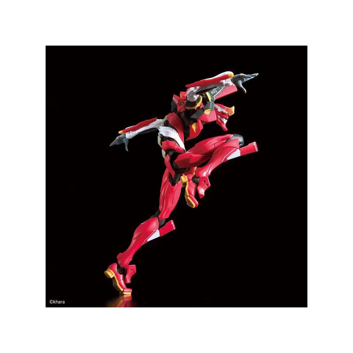 Bandai Modell-Bausatz 1/144 RG - Neon Genesis Evangelion Produktionsmodell 02 - Eva Einheit 02