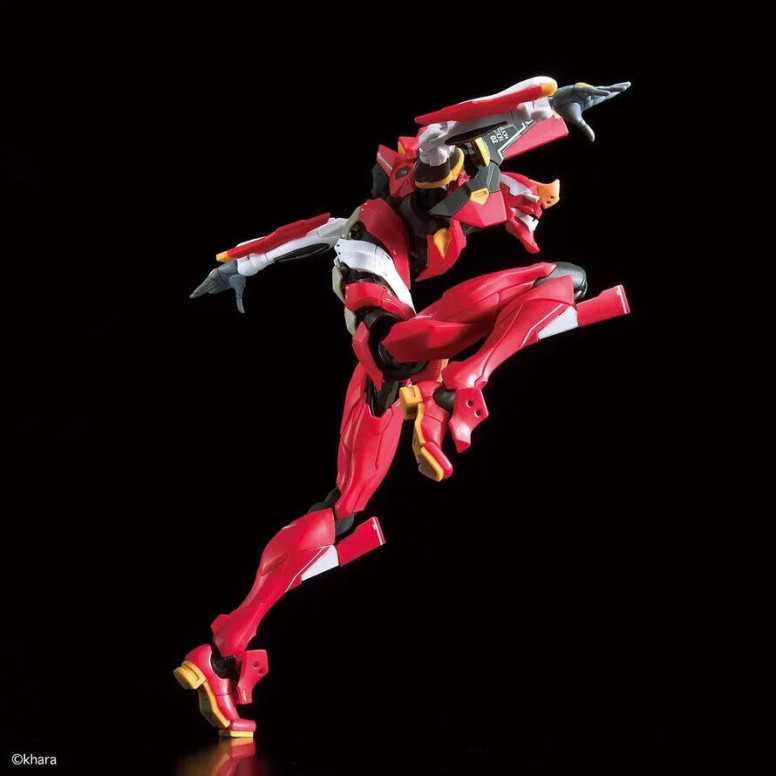 Bandai Modell-Bausatz 1/144 RG - Neon Genesis Evangelion Produktionsmodell 02 - Eva Einheit 02