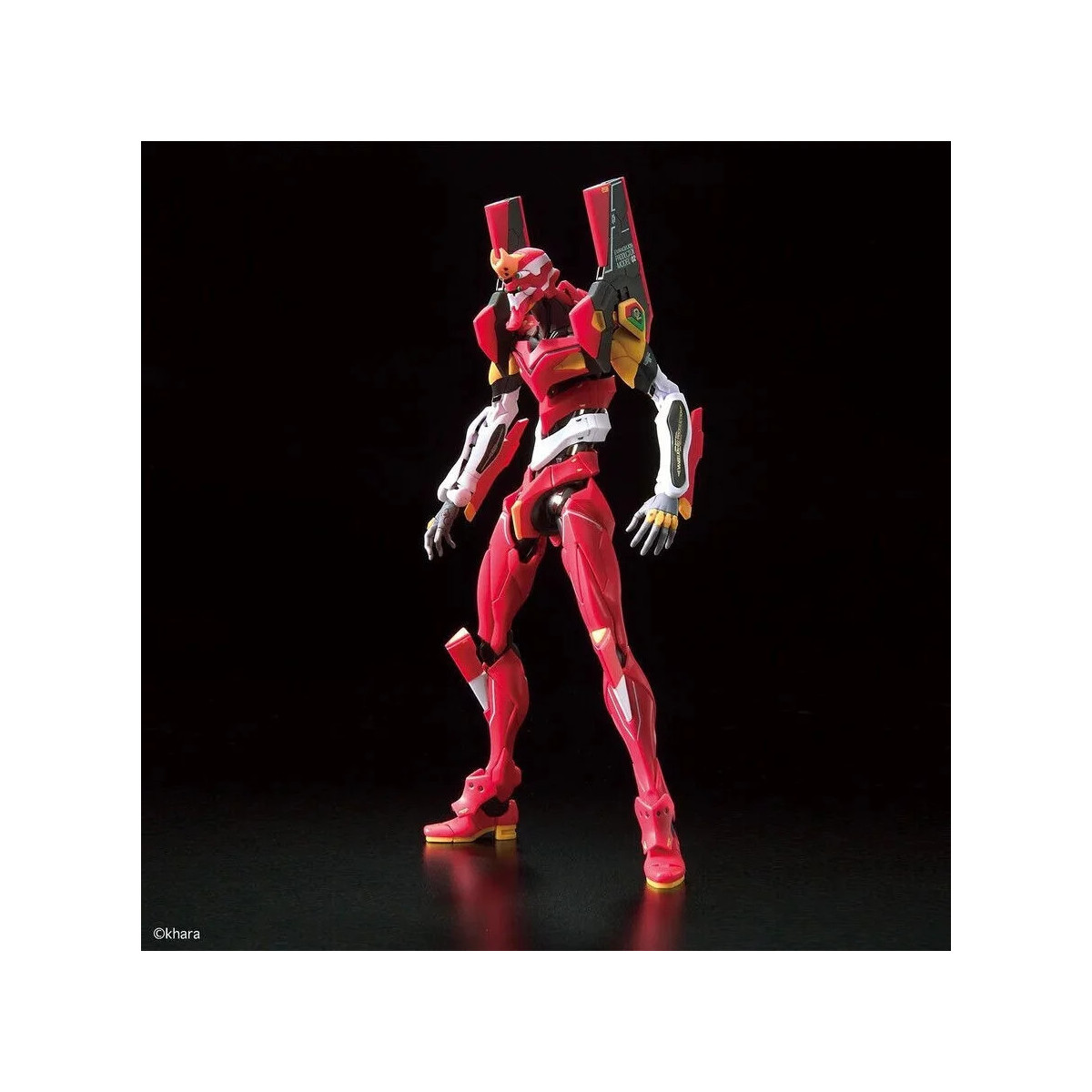 Bandai Modell-Bausatz 1/144 RG - Neon Genesis Evangelion Produktionsmodell 02 - Eva Einheit 02