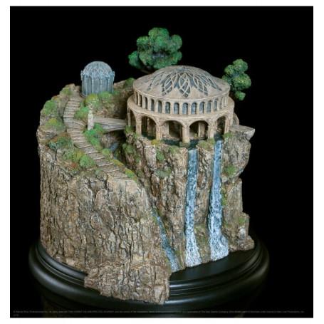 Weta Le Hobbit statue White Council Chamber