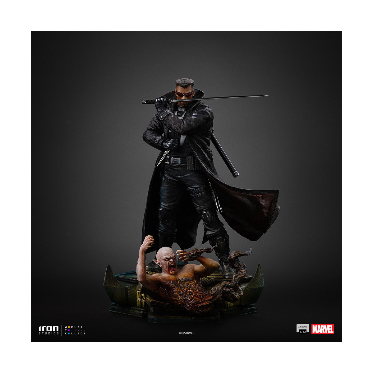 Iron Studios Marvel Comics - Klinge BDS Art Maßstab 1/10